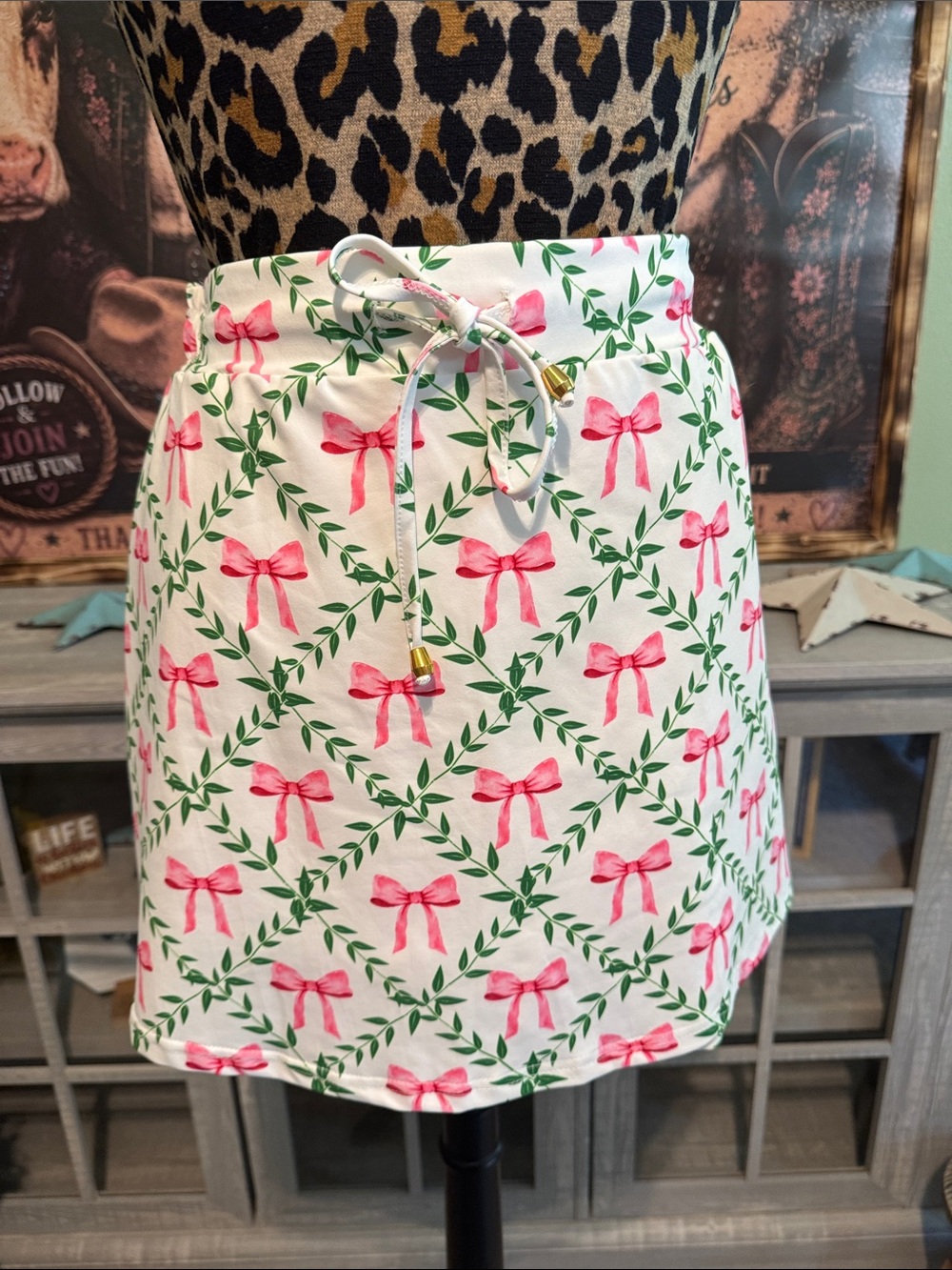 Jess Lea Cutest Bow Skort Ever  Size 2XL